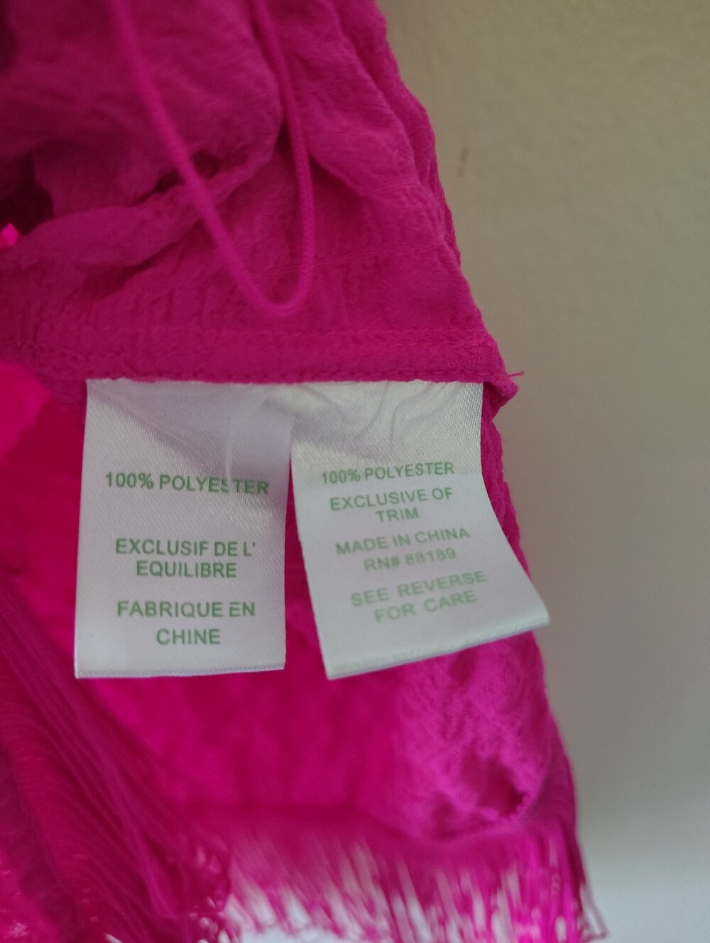 Lilly Pulitzer Pink Fringe Tank Top XS Rodeo Textured Knit Boho Festival Glam - Picture 3 of 5
